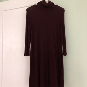 Turtle neck dress